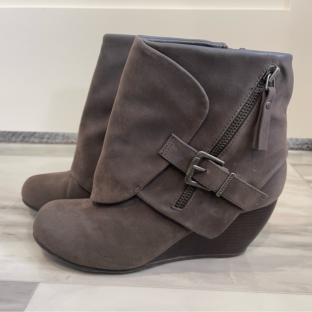 Blowfish wedge booties